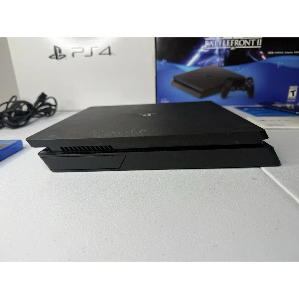 Sony PlayStation 4 Slim STAR WARS: Battlefront II Bundle, 1TB, Black Console